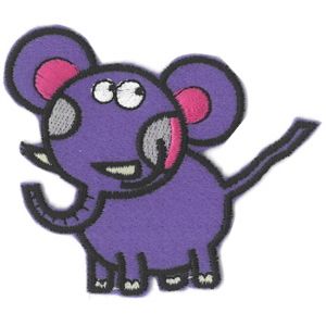 Insignias de elefante niño vivo