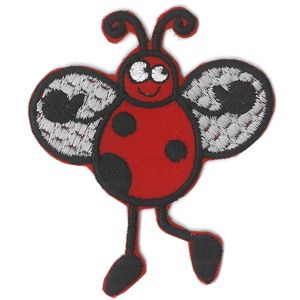 Marienkäfer-Abzeichen für lebende Kinder