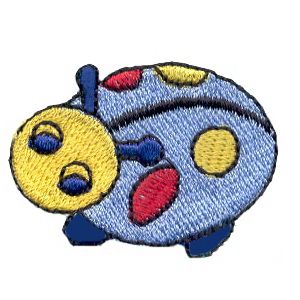 Living Child Badges Colorful Ladybug