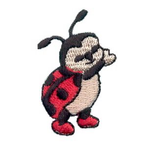 Living Badges Niño Mariquita De Pie