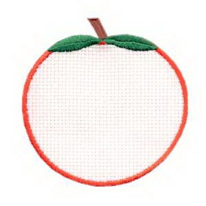 Nature Emblem Large Orange Fruit