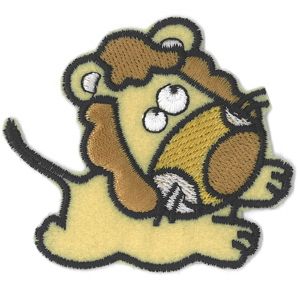 Lebende Löwenkinder-Abzeichen