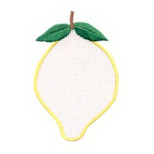 Emblema Natureza Fruto Limão Grande