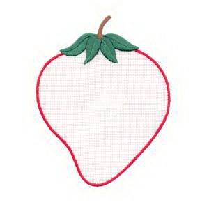 Nature Emblem Fruit Strawberry Large