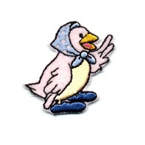 Insignias de pájaro infantil vivo con bufanda