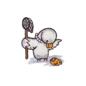 Insignias vivientes Término de pesca de pato infantil Pegatina