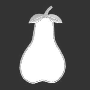 Pear Fruit Nature Emblem