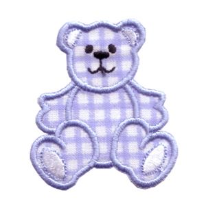 Insignias infantiles del oso azul viviente