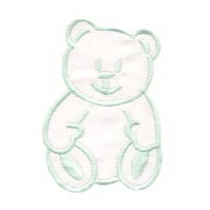 Badges en tissu Ours Enfant Vivant