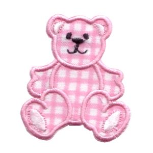 Living Badges Child Pink Bear