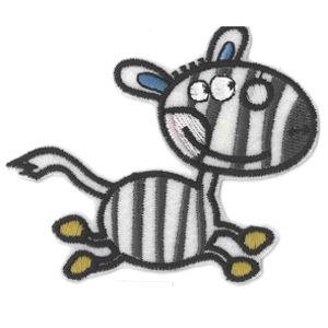 Living Child Zebra Badges