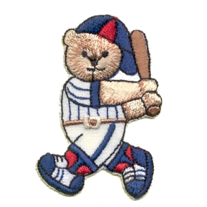 Badges vivants Enfant Ours avec chauve-souris