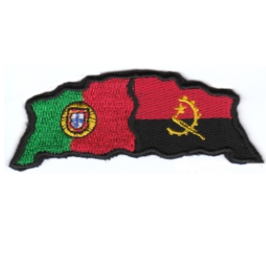 Emblema Bordado – Bandeira Portugal Angola