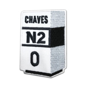 Emblema marco quadrado Chaves Nacional 2 0Km