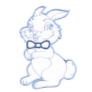 Chapas infantiles Living Rabbit en tela