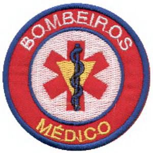 Emblema Institucional Bombeiros Médico