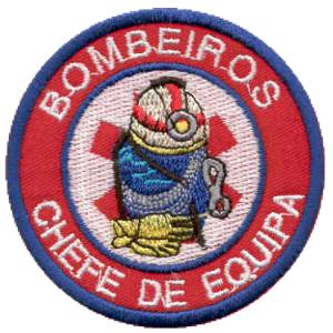 Emblema Institucional Bombeiros Chefe Equipa 1