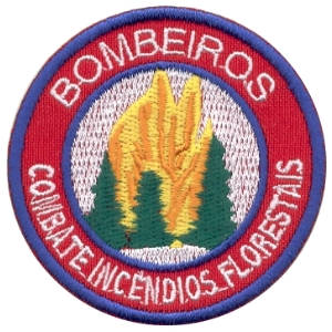 Emblema Institucional Bombeiros Combate Incêndios Florestais