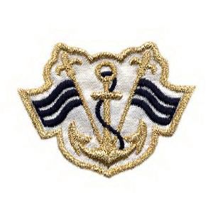 Emblema Institucional Brasão Ancora 1 Ouro