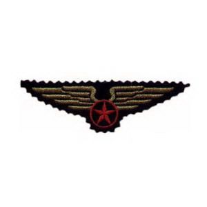 Emblema Institucional Brasão Asas vermelho