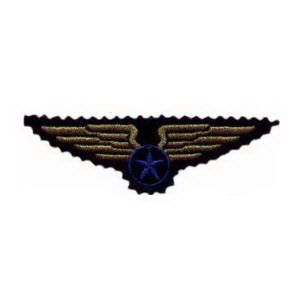 Emblema Institucional Brasão Asas azul