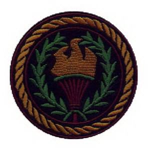 Emblema Institucional Brasão Azevinho verde