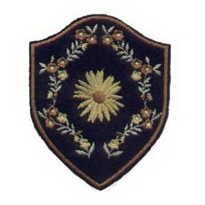 Emblema Institucional Brasão c/ Flor amarelo