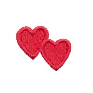 Chapa Niño Viviente 2 Corazones