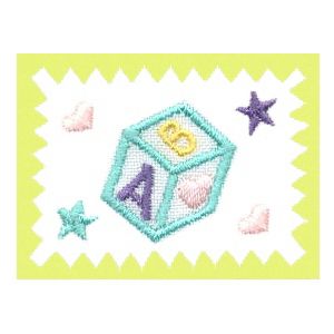 Cojín cubo infantil Living Emblem