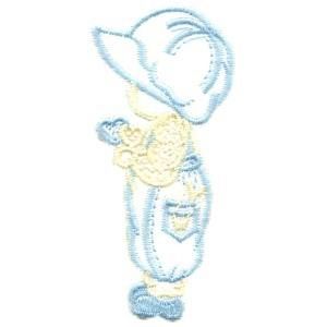 Muñeco Living Badge Niño Azul