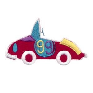 Emblema Living Child Car 99 rojo violeta amarillo