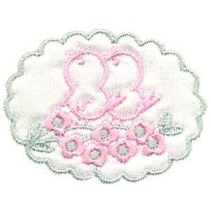 Chapa Viviente Niño Dos Pajaritos Verde