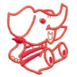 Insignia Living Niño Elefante M Naranja