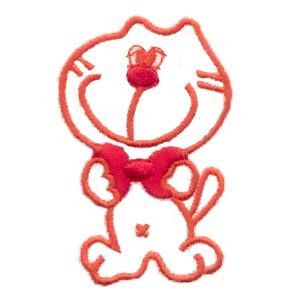 Insignia Viviente Niño Gato Naranja