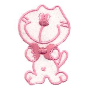 Living Child Pink Cat Badge Esc.