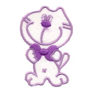Insignia Viviente Niño Gato Morado Esc.