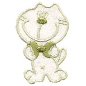 Living Badge Niño Gato Verde Claro