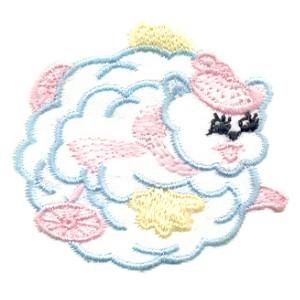 Emblème du nuage rose de l'enfant vivant