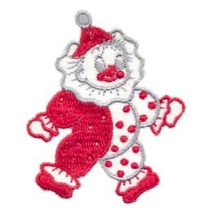 Lebendes Kind, Roter Clown-Abzeichen