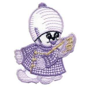 Purple Living Child Soldier Badge