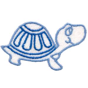 Insignia Living Infantil Tortuga M Azul Esc.