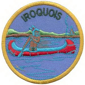 Emblema Desporto Canoa dourado