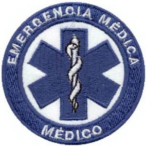Emblema Institucional Emergência Médica Médico