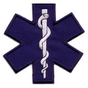 Emblema Institucional Emergência Médica Estrela da Vida