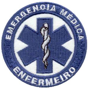 Emblema Institucional Emergência Médica Enfermeiro