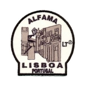 Monument de l'emblème local Lisbonne Alfama