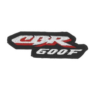 Emblème Motard Modèle CBR 600F noir