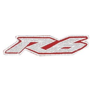 Big red R6 Model Motard Badge