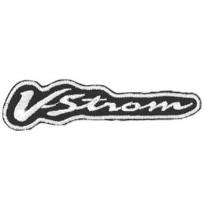 Badge noir modèle Motard V-Strom