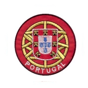 Portugal Emblem Sphere Quinas Red